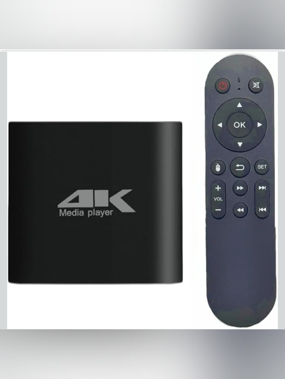 4K Media Player for USB Drive & MicroSD, Ultra HD Digital Signage Player